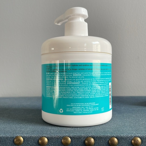 Moroccanoil Weightless Hydrating Mask For fine dry hair XL 1/2L 500mls - Picture 4 of 4